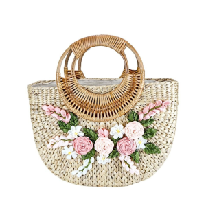 Túi Lục Bình Hoa Hồng Vintage
